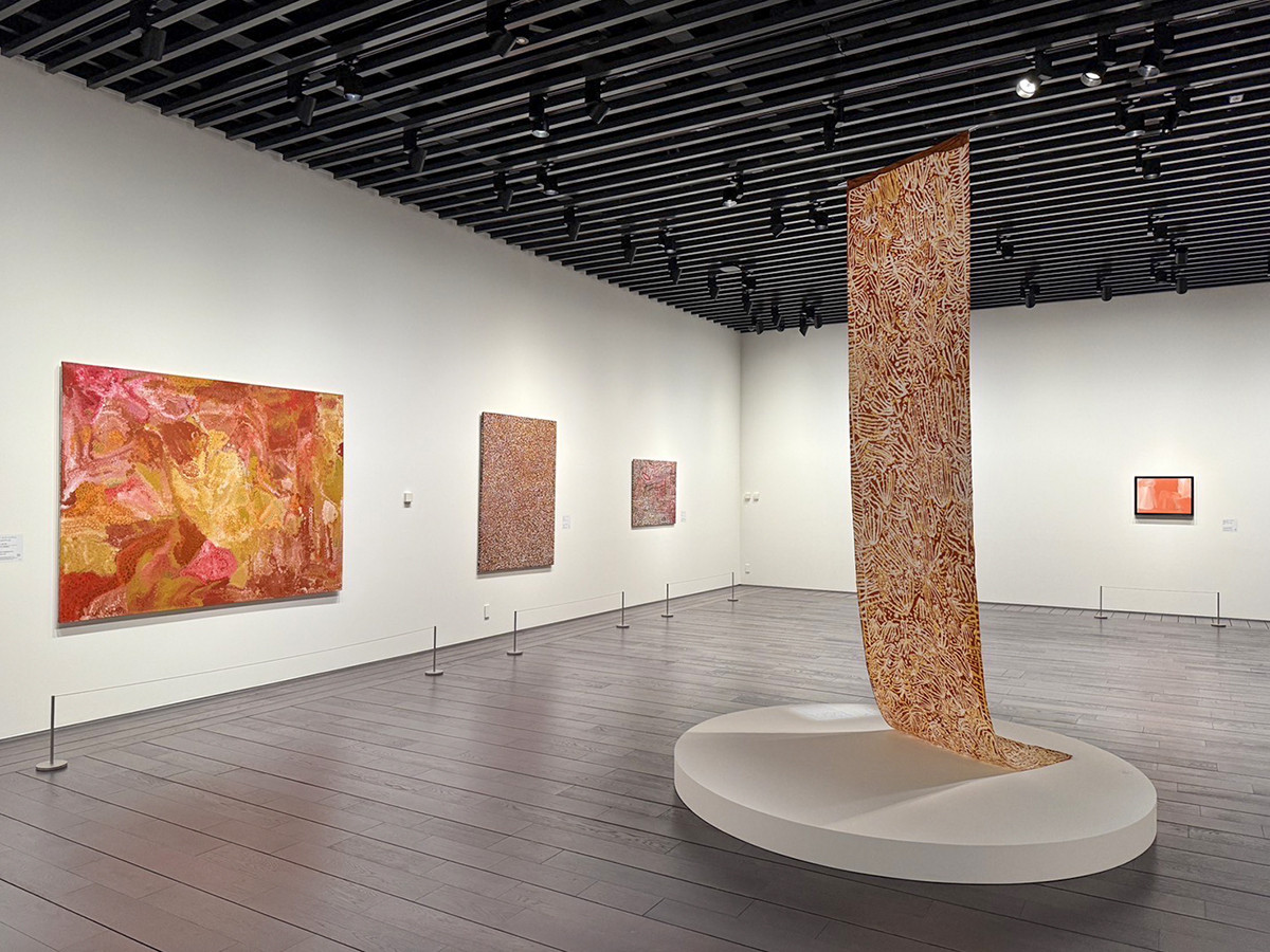 アーティゾン美術館「彼女たちのアボリジナル・アート オーストラリア現代美術」会場