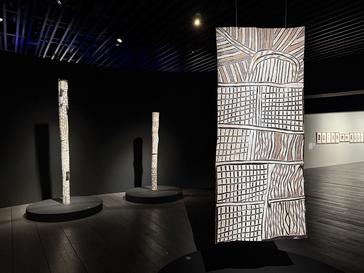 アーティゾン美術館「彼女たちのアボリジナル・アート オーストラリア現代美術」会場