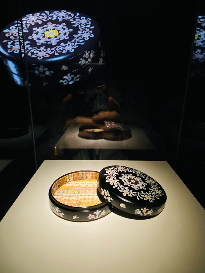 ≪再現模造 螺鈿箱≫　