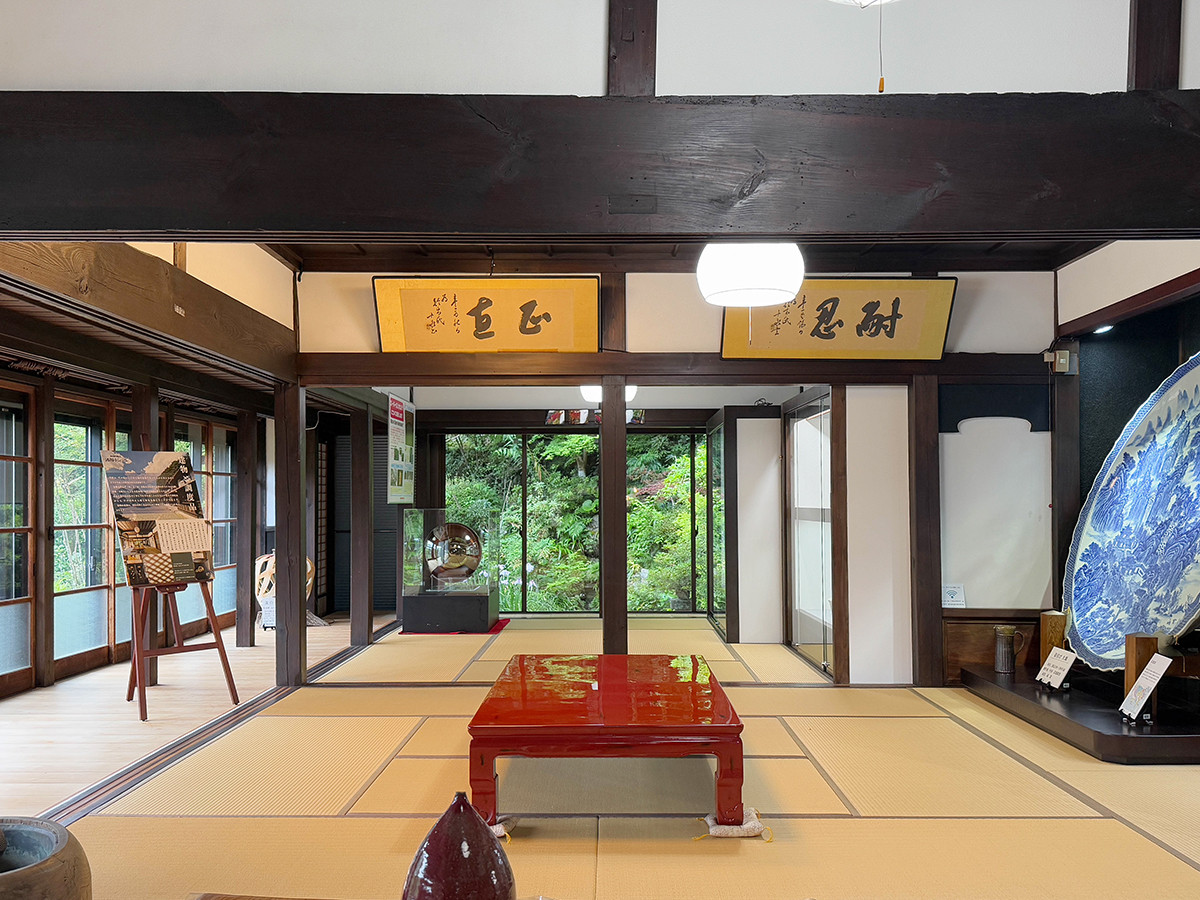 江戸時代から続く、古民家のたたずまい