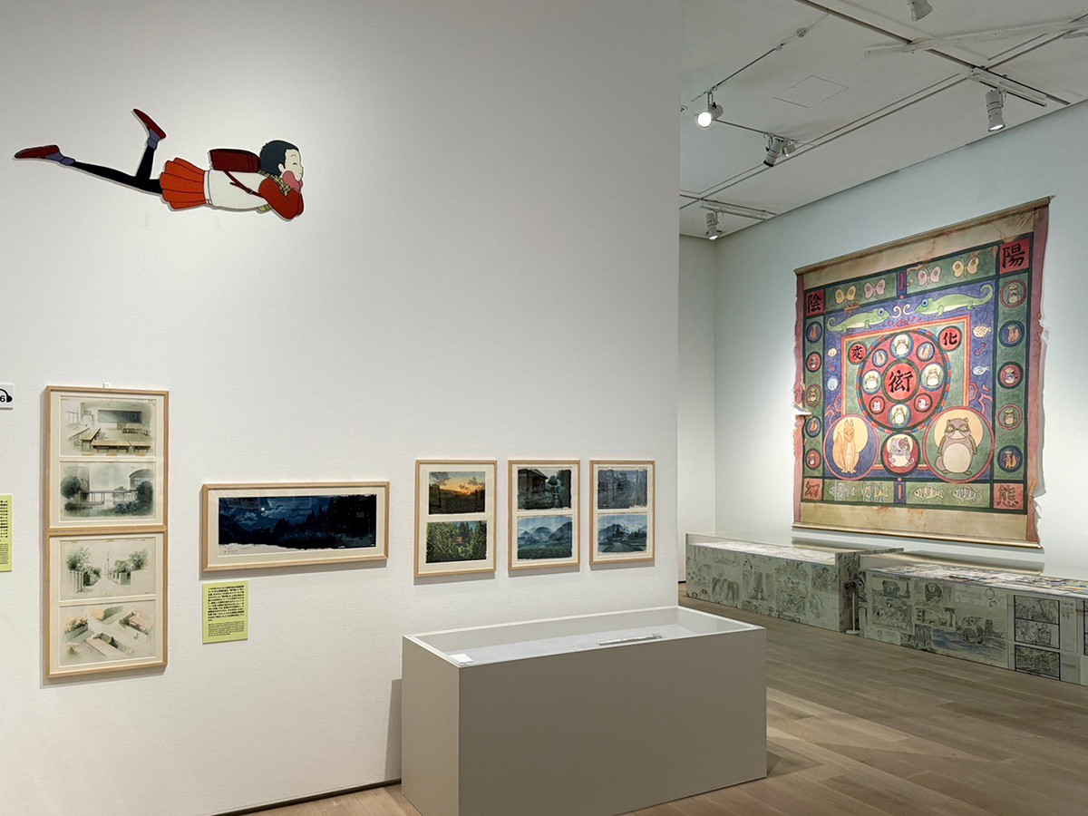 「高畑勲展 ̶日本のアニメーションを作った男。」麻布台ヒルズ ギャラリー会場　©1994 Isao Takahata/Studio Ghibli, NH