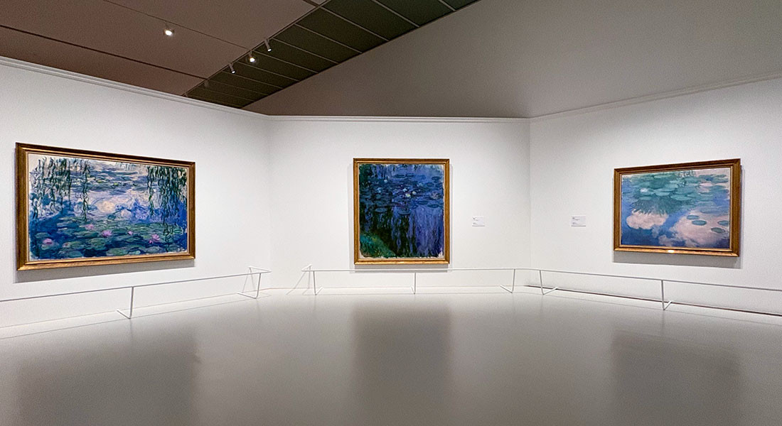 展示風景　第３章「大装飾画への道」