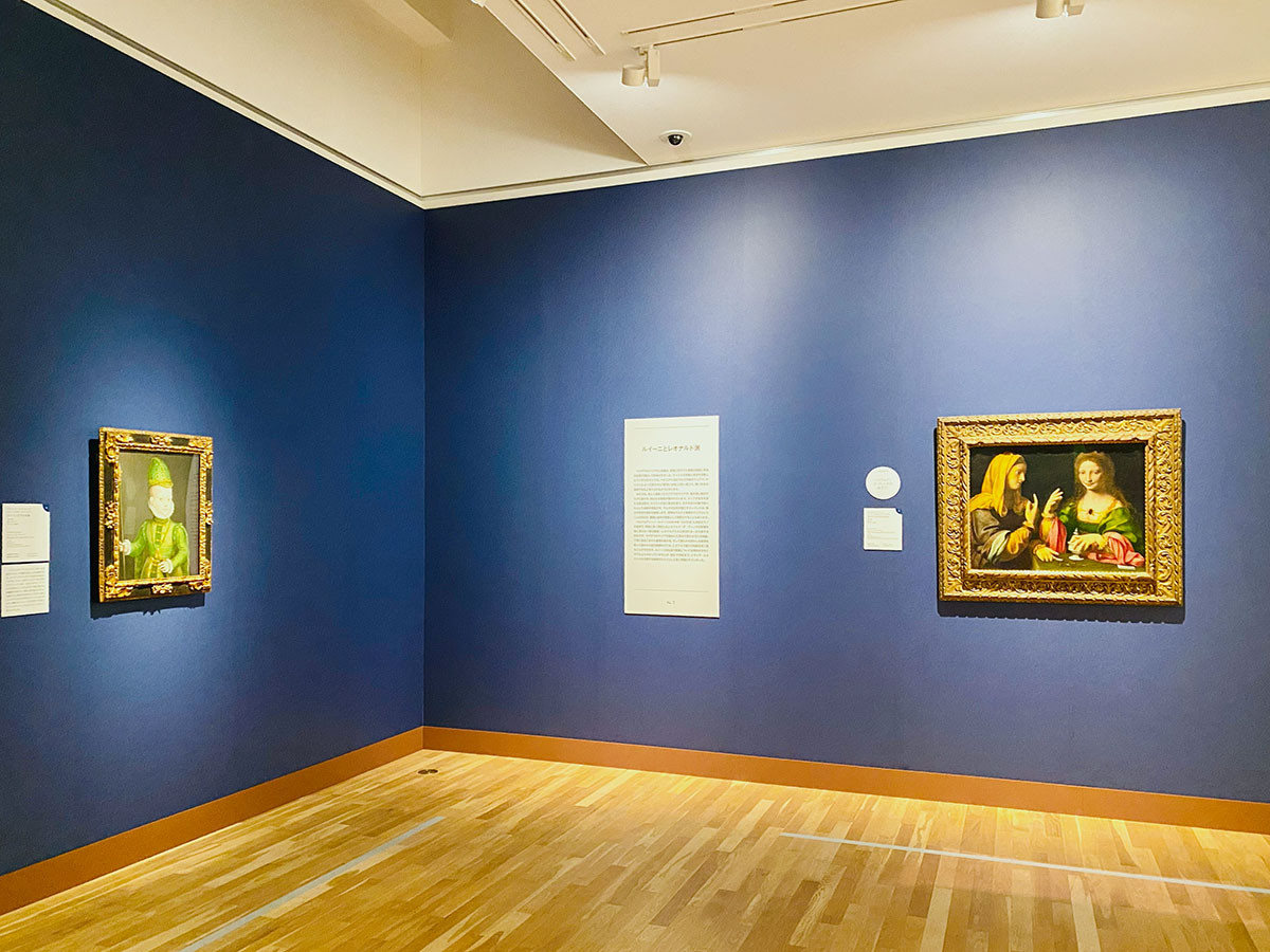 左から ソフォニスバ・アングィッソーラ《スペイン王子の肖像》1573年、ベルナルディーノ・ルイーニ《マグダラのマリアの回心》1520年