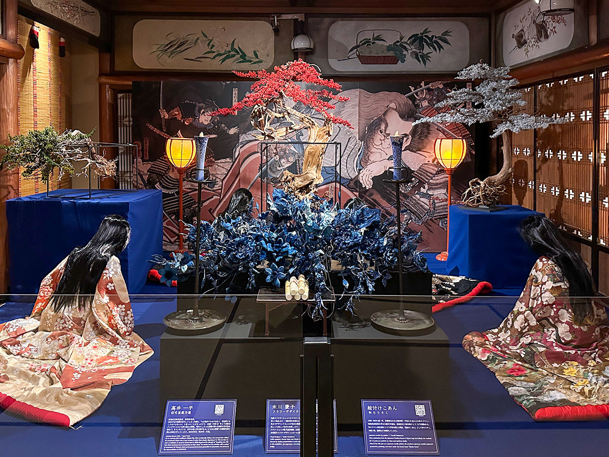 ホテル雅叙園東京 東京都指定有形文化財「百段階段」 「和のあかり×百段階段2025～百鬼繚乱～」会場