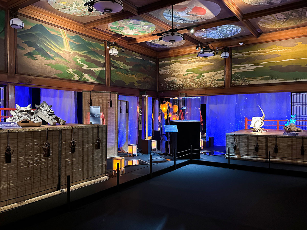 ホテル雅叙園東京 東京都指定有形文化財「百段階段」 「和のあかり×百段階段2025～百鬼繚乱～」会場