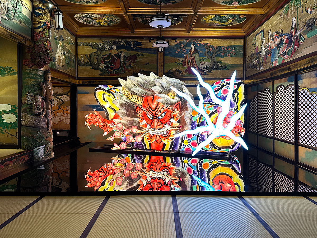 ホテル雅叙園東京 東京都指定有形文化財「百段階段」 「和のあかり×百段階段2025～百鬼繚乱～」会場