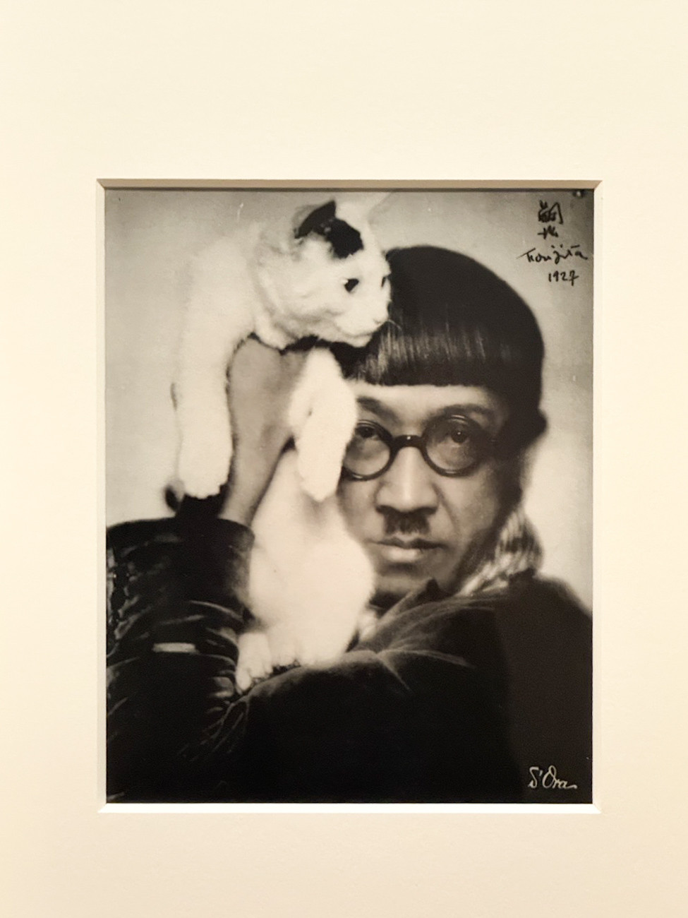 東京ステーションギャラリー「藤田嗣治 絵画と写真」会場