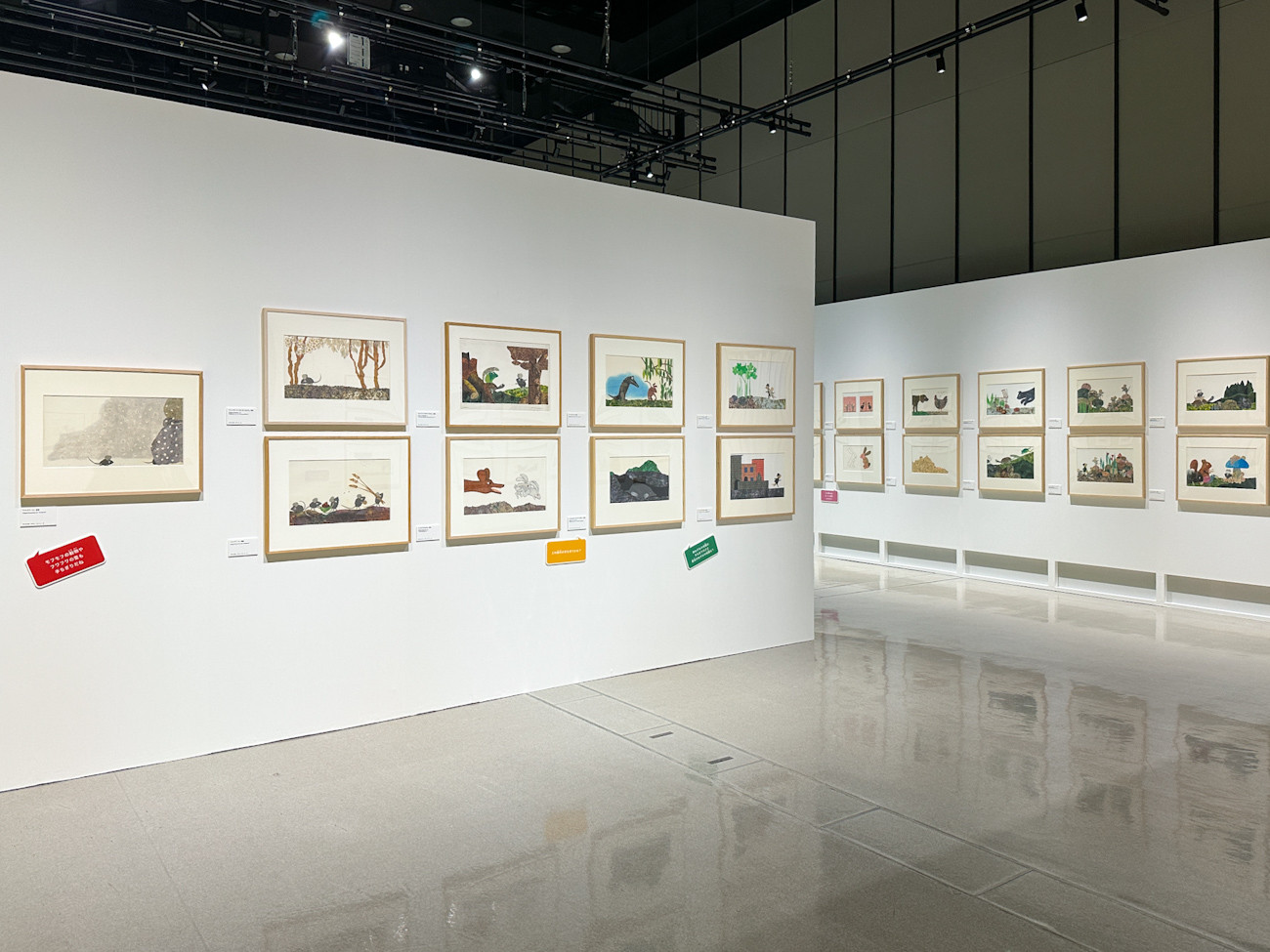 ヒカリエホール「レオ・レオーニの絵本づくり展」会場