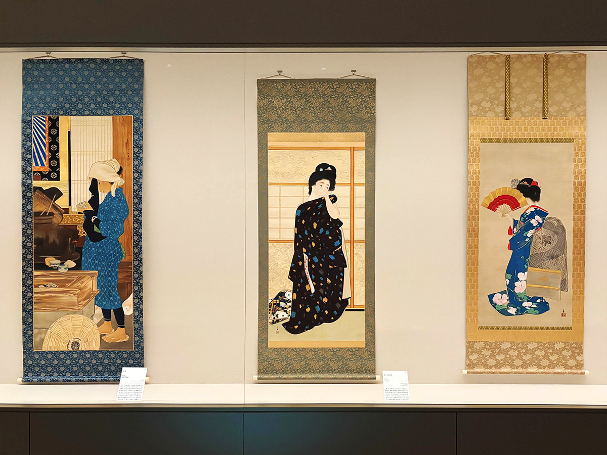 愛知県美術館「近代日本画のトップランナー　竹内栖鳳」会場