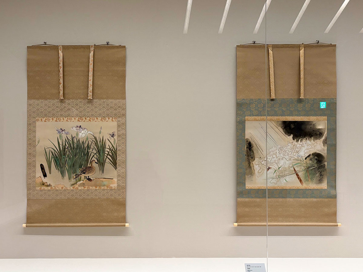 西村五雲　《風薫る》1937、《清端》1938