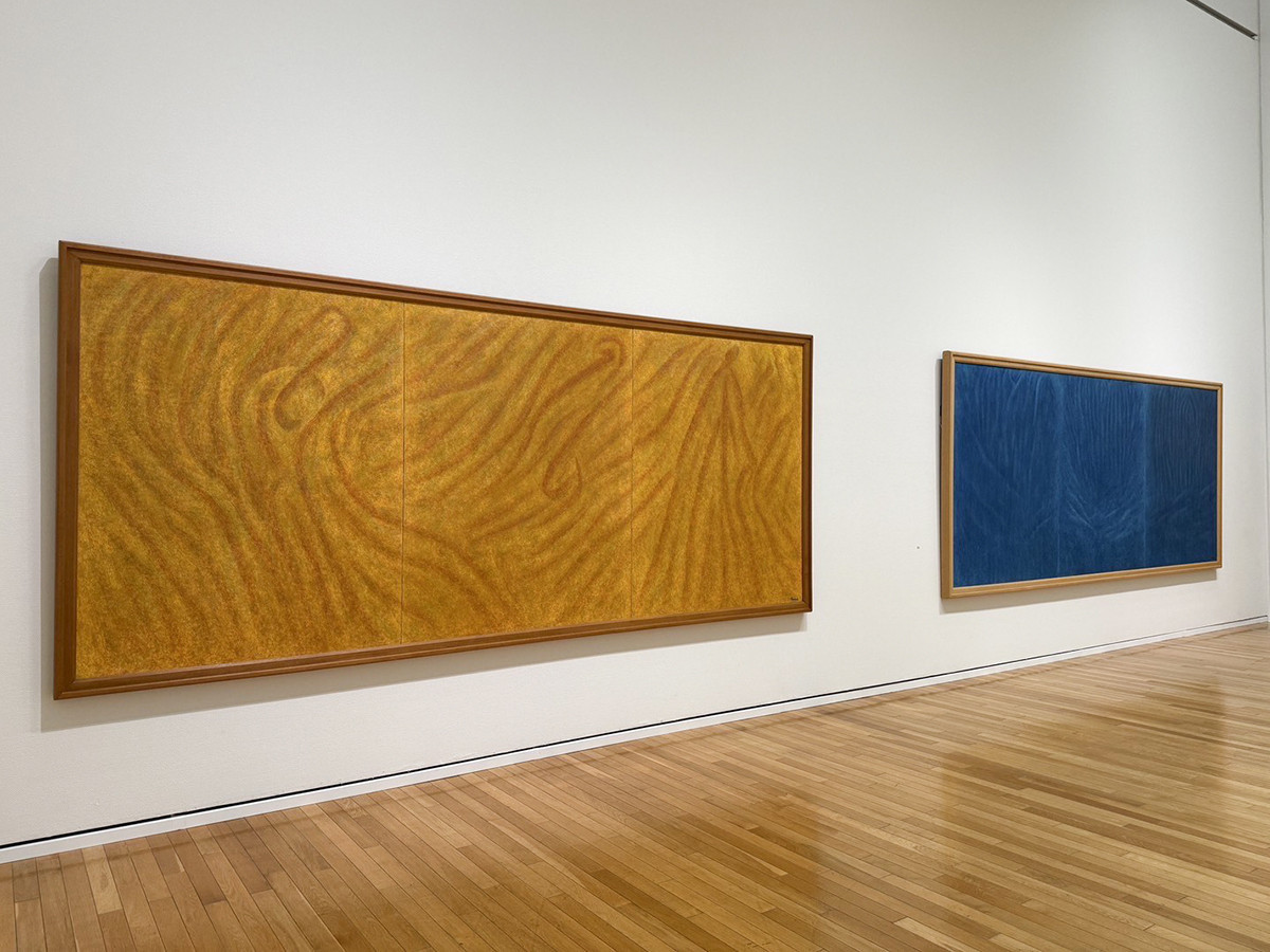 東京オペラシティ アートギャラリー「難波田龍起」会場