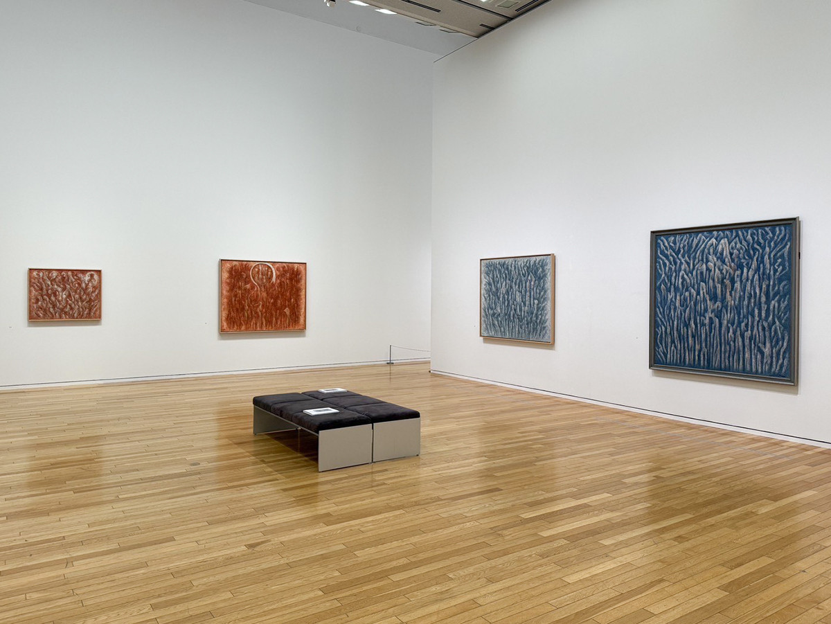 東京オペラシティ アートギャラリー「難波田龍起」会場