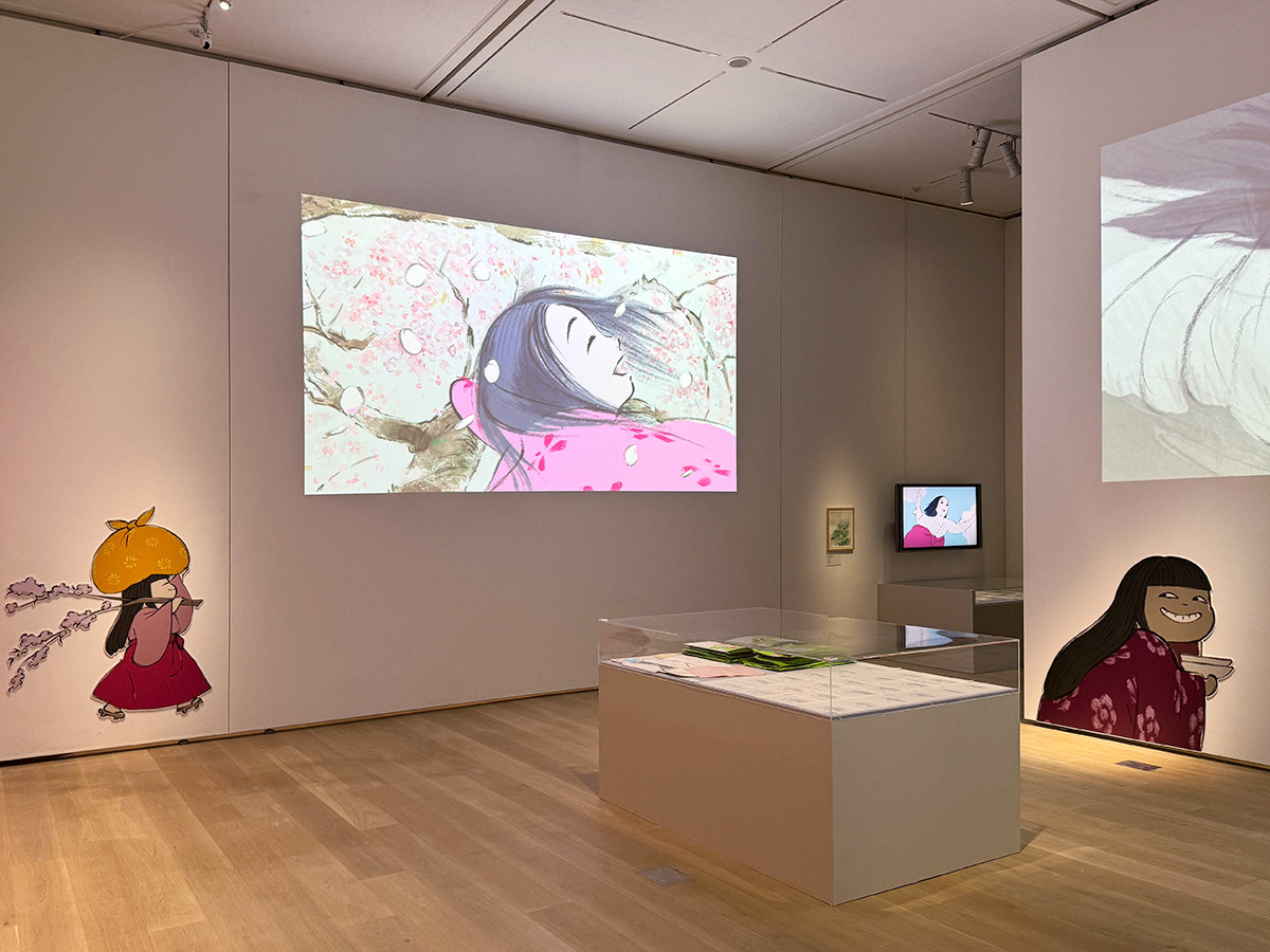 第4章「スケッチの躍動 ― 新たなアニメーションへの挑戦」　©2013 Isao Takahata, Riko Sakaguchi/Studio Ghibli, NDHDMTK