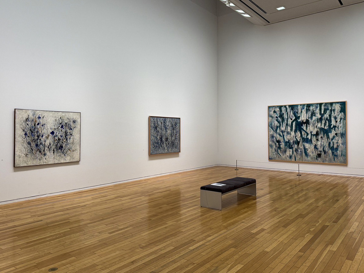 東京オペラシティ アートギャラリー「難波田龍起」会場