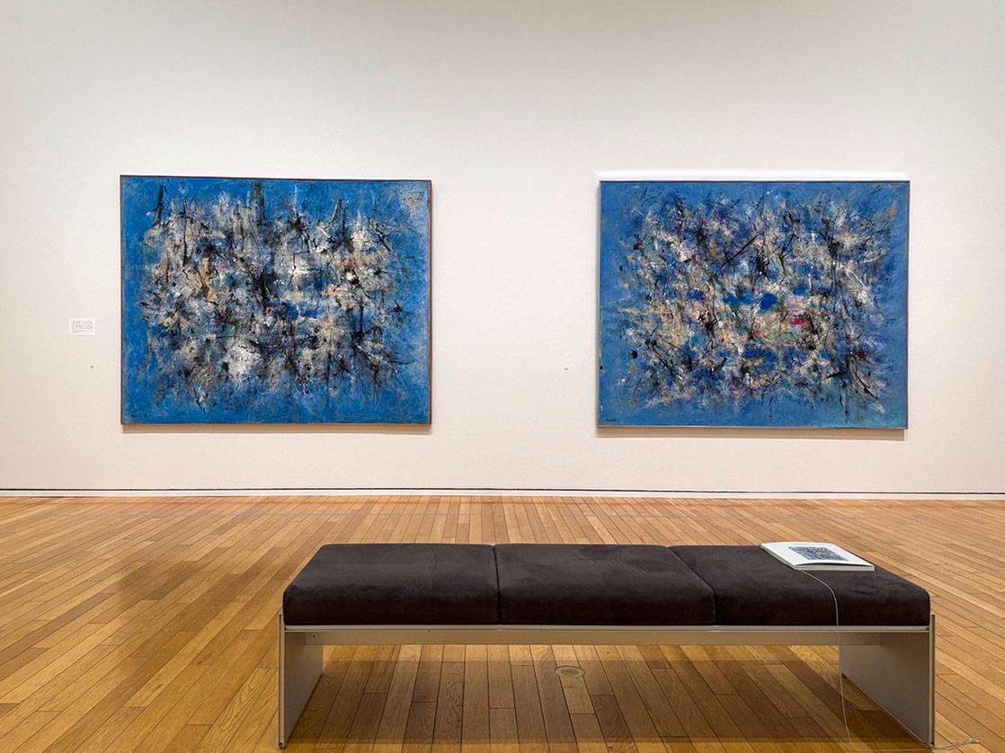 東京オペラシティ アートギャラリー「難波田龍起」会場