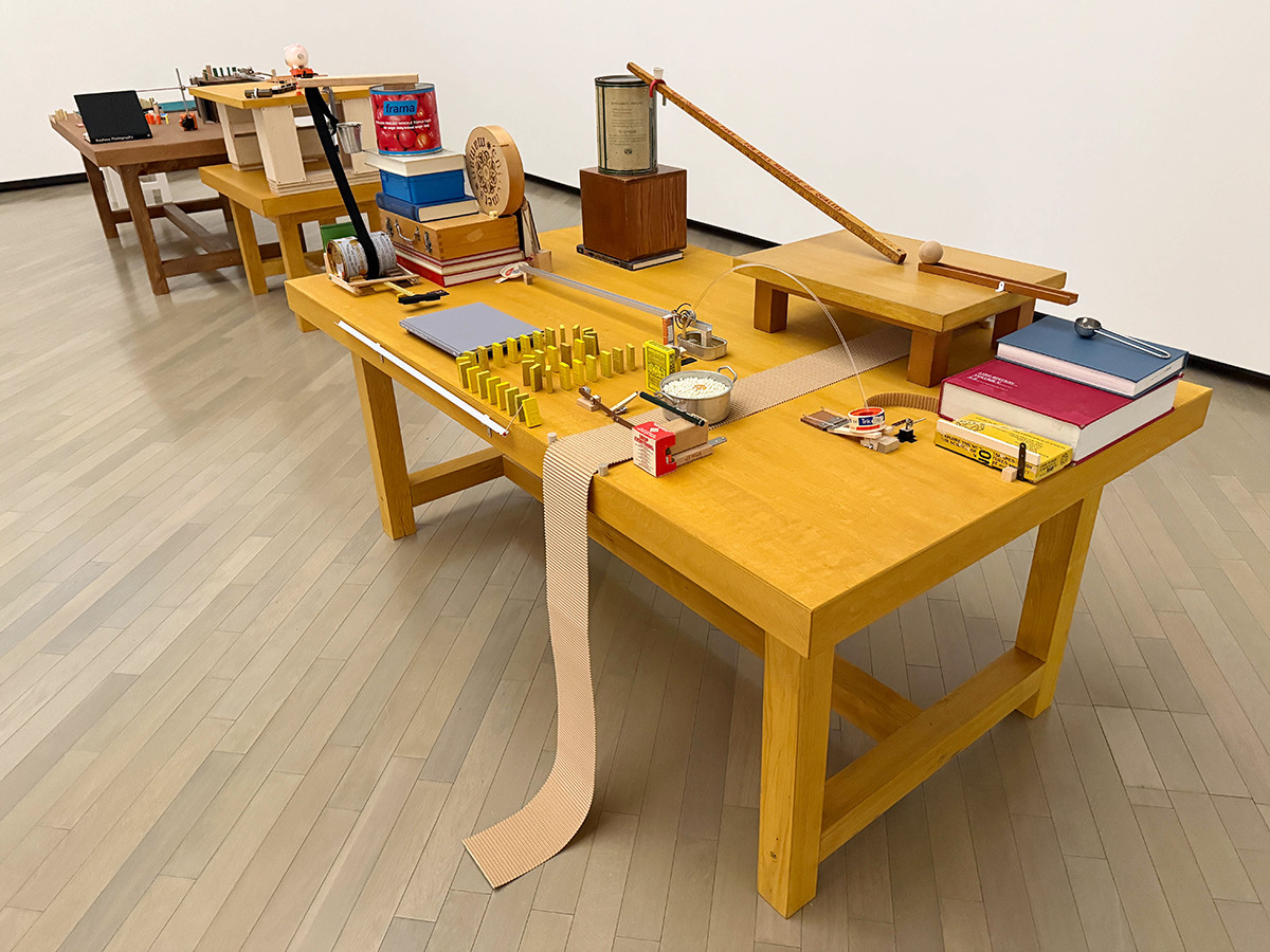 特別展示　ピタゴラ装置の部屋　展示風景