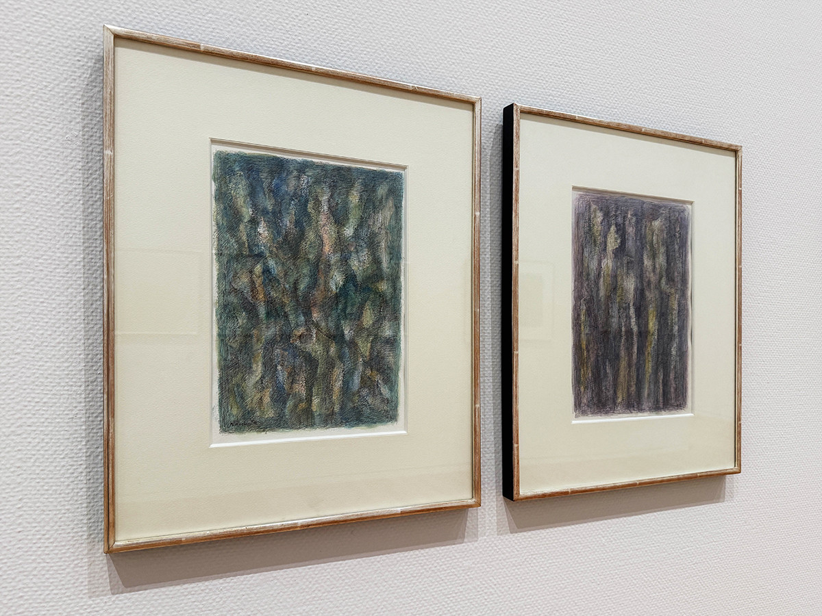 東京オペラシティ アートギャラリー「難波田龍起」　第5章　石窟の時間