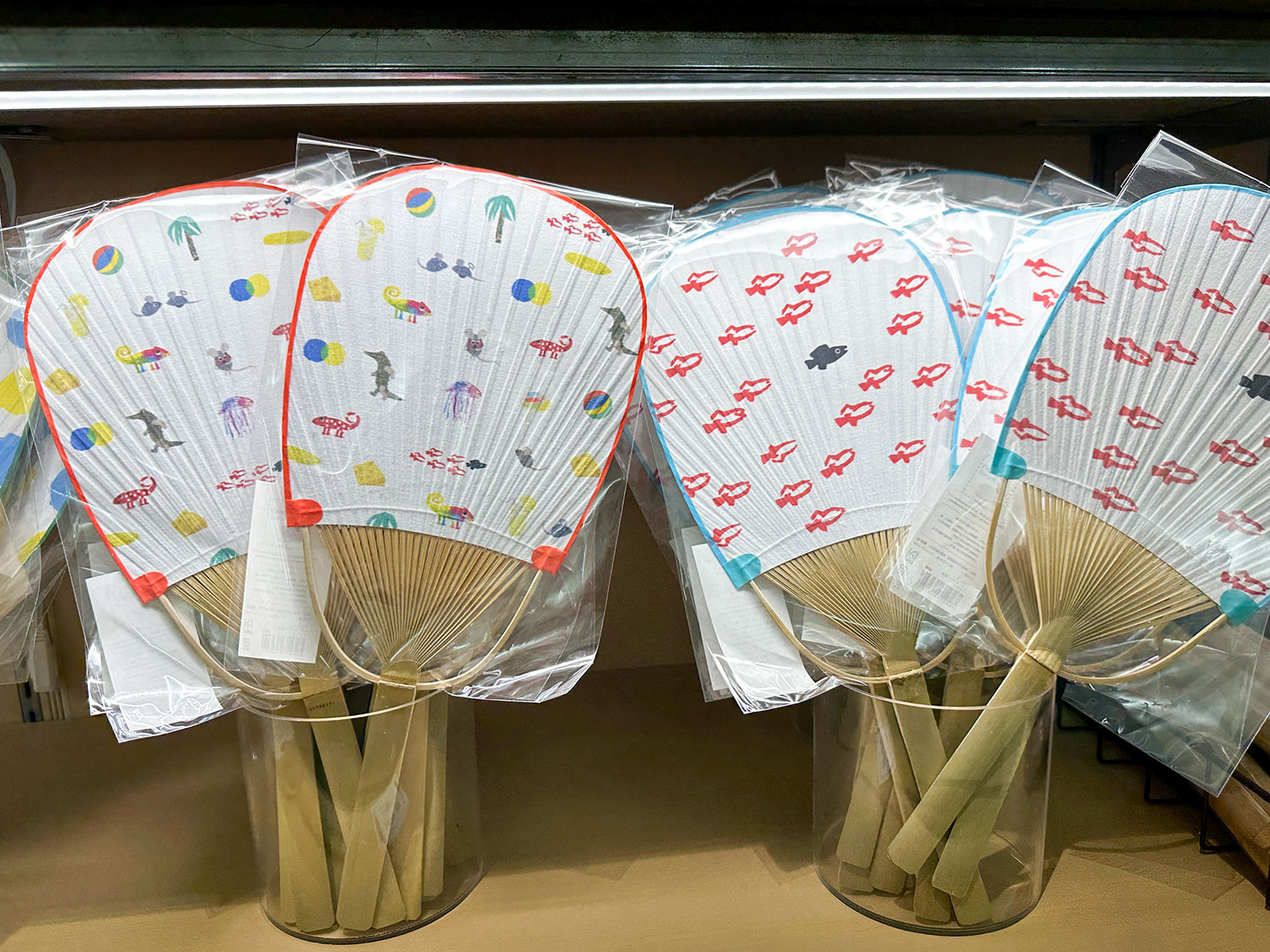 かまわぬ　団扇