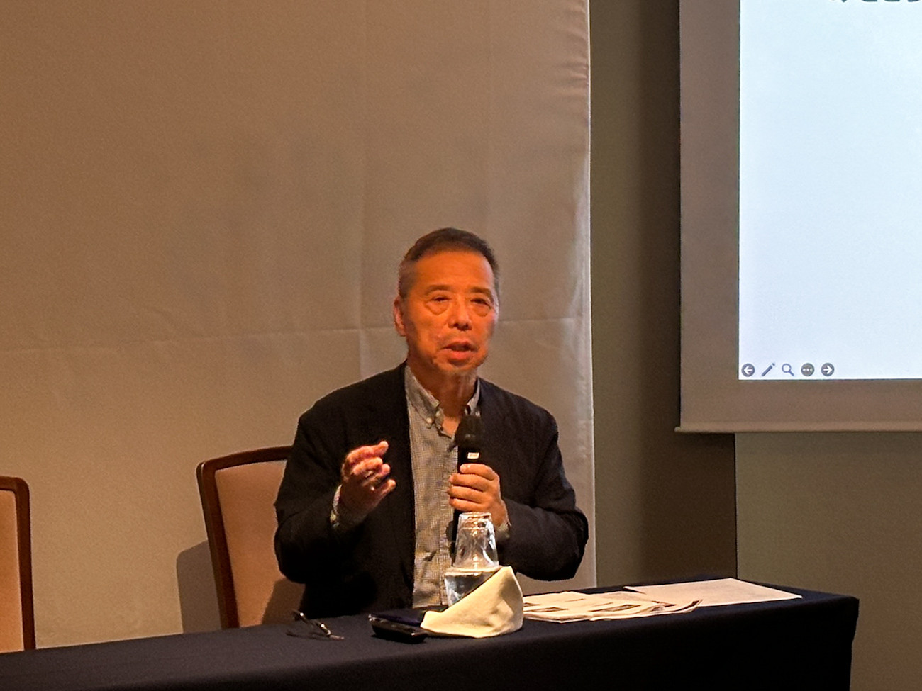 「GO FOR KOGEI 2025」記者発表会 秋元雄史（アーティスティックディレクター／東京藝術大学名誉教授）&nbsp;