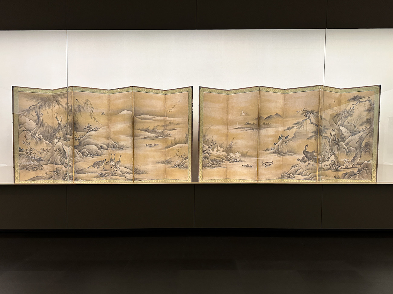 根津美術館「唐絵 中国絵画と日本中世の水墨」会場