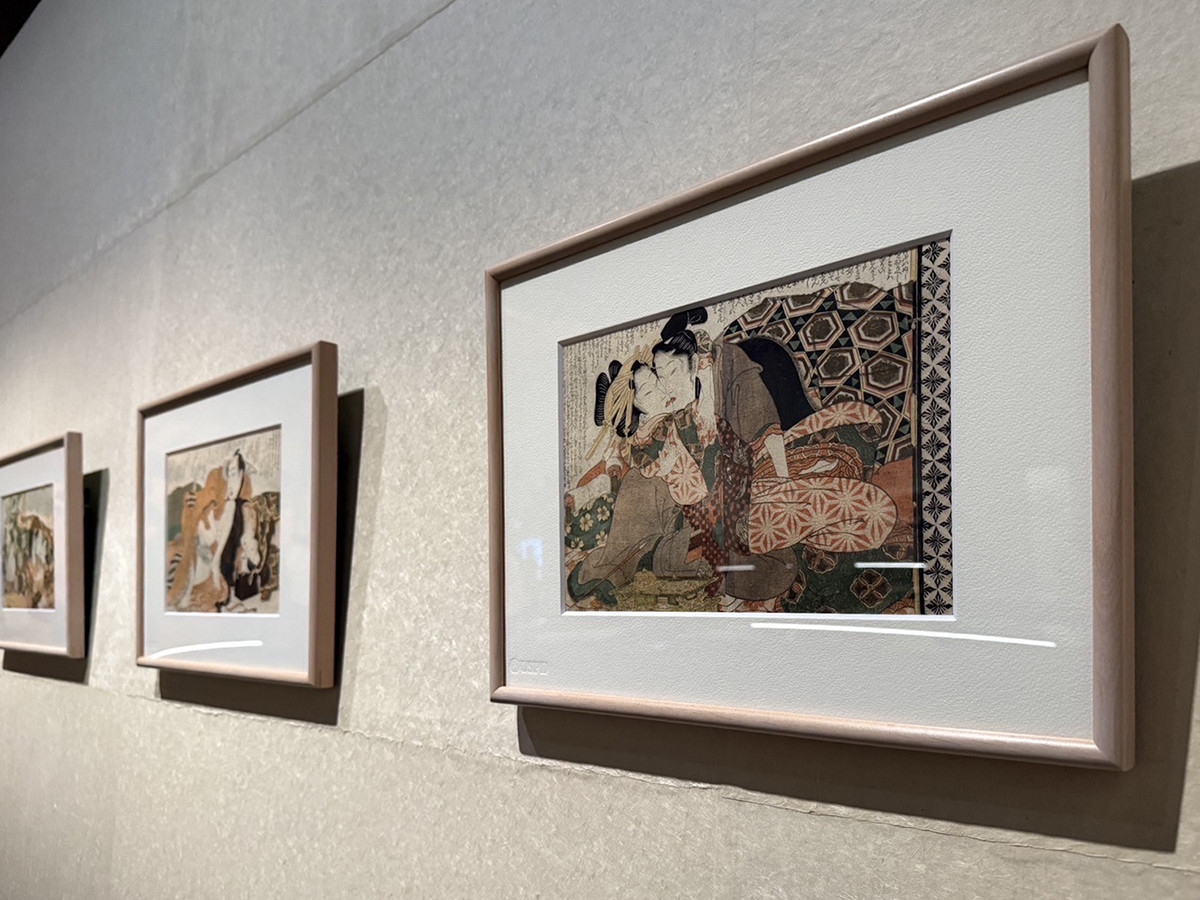 新宿歌舞伎町能舞台「新宿歌舞伎町春画展ー文化でつむぐ『わ』のひととき」会場
