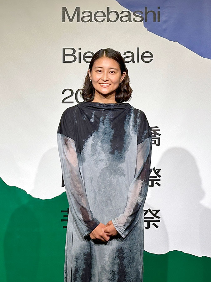 「前橋国際芸術祭 2026」記者発表会よりアンバサダー・和田彩花さん