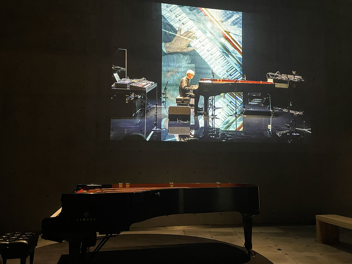 「sakamotocommon OSAKA 1970／2025／大阪／坂本龍一」会場