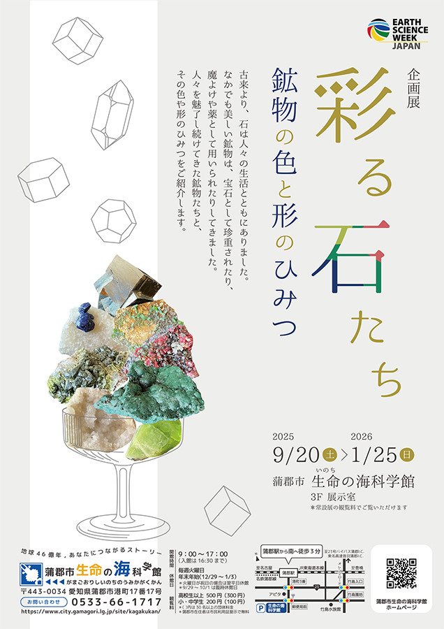 彩る石たち 〜鉱物の色と形のひみつ〜 | 見どころ・チケット・口コミ