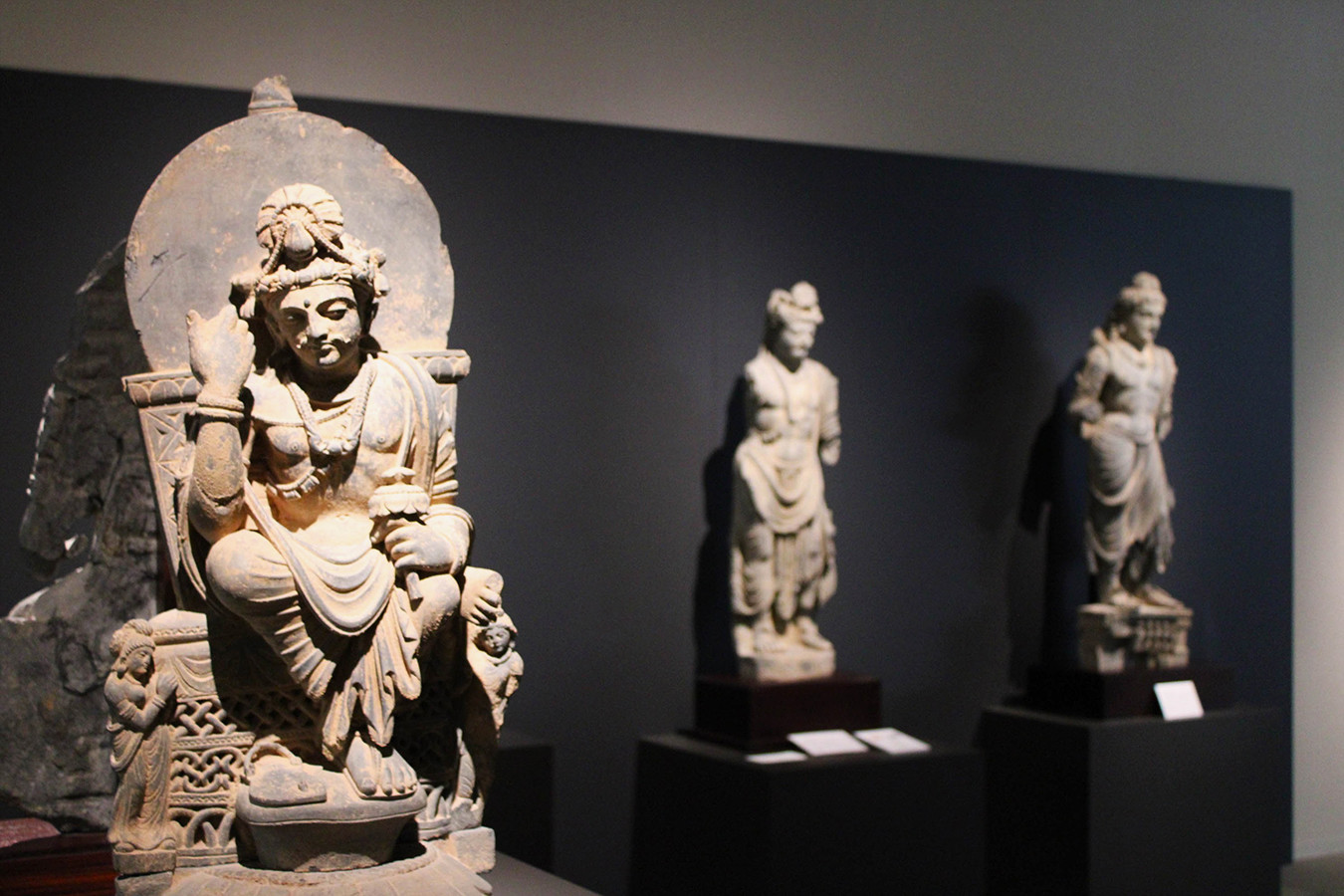 平山郁夫シルクロード美術館「シルクロードの美仏たち」会場