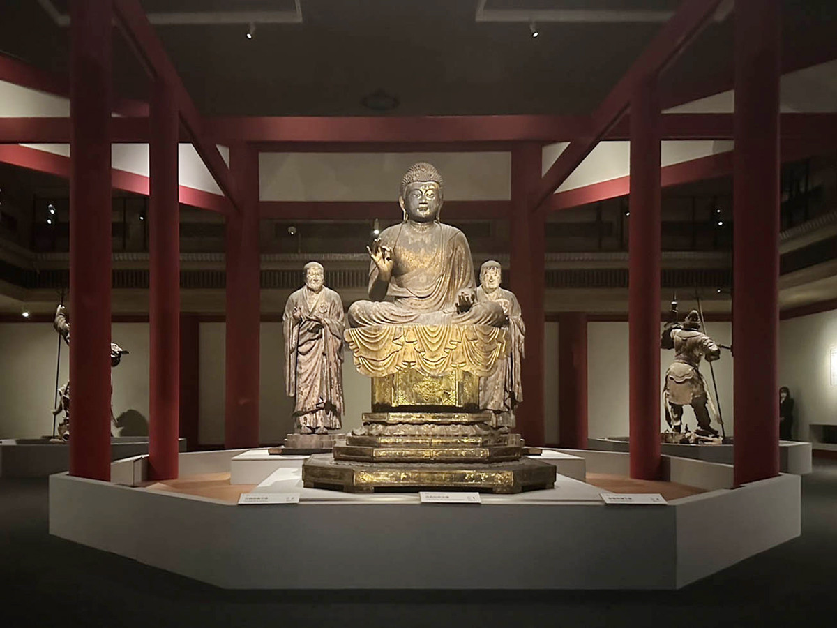 東京国立博物館 特別展「運慶 祈りの空間―興福寺北円堂」会場
