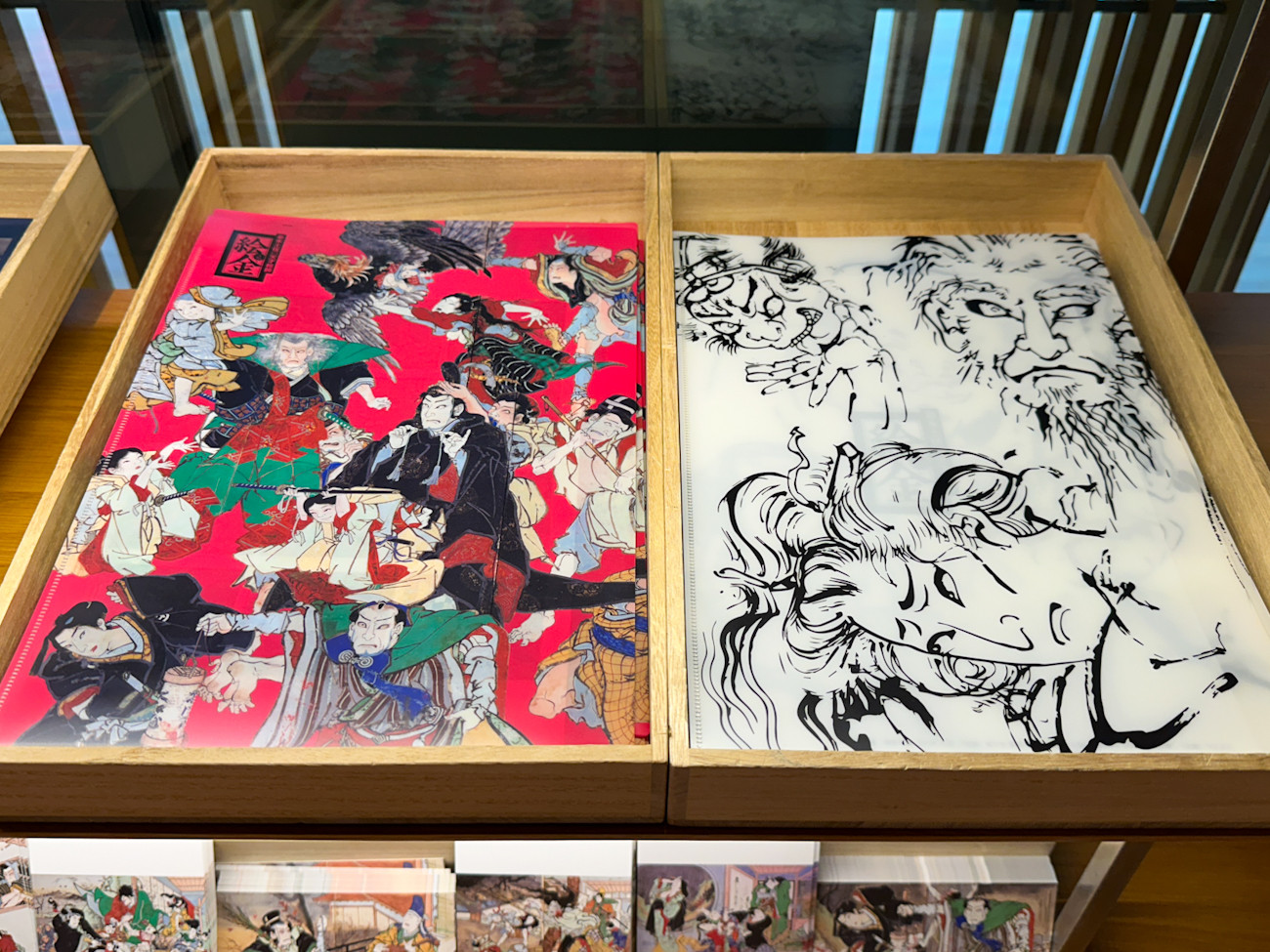 Wクリアファイル