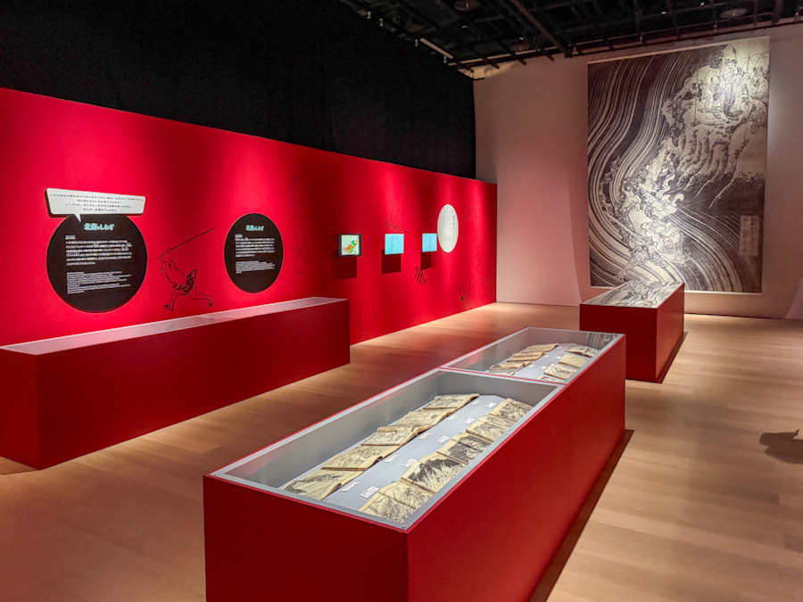 CREATIVE MUSEUM TOKYO 「HOKUSAI－ぜんぶ、北斎のしわざでした。展」会場