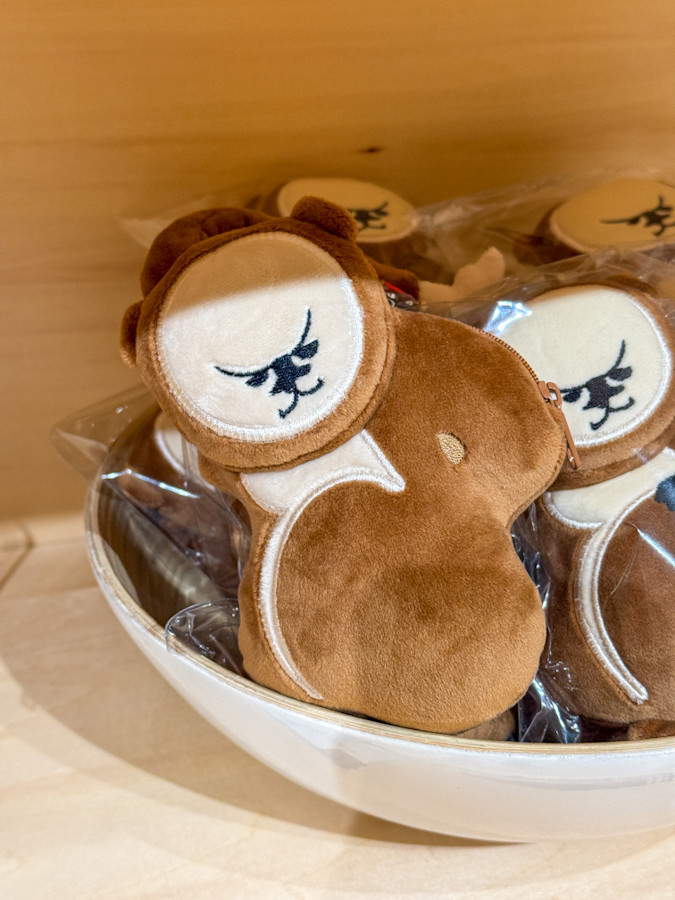 ぶら下がりぬいぐるみポーチ