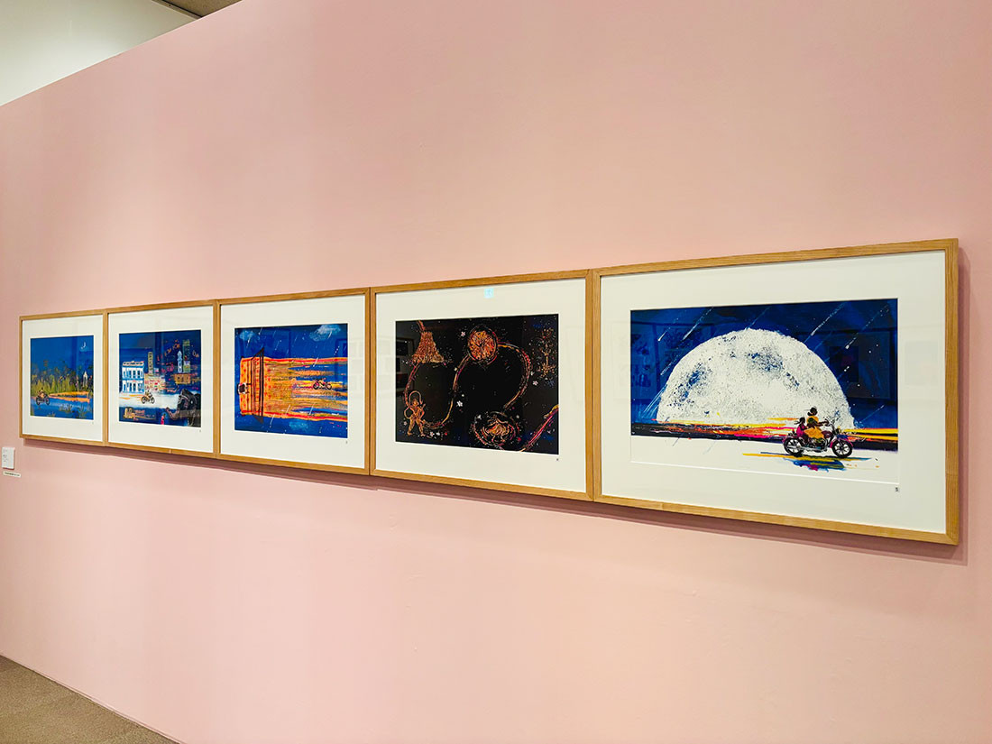 イシタ・ジェイン（インド）《真夜中のバイク》