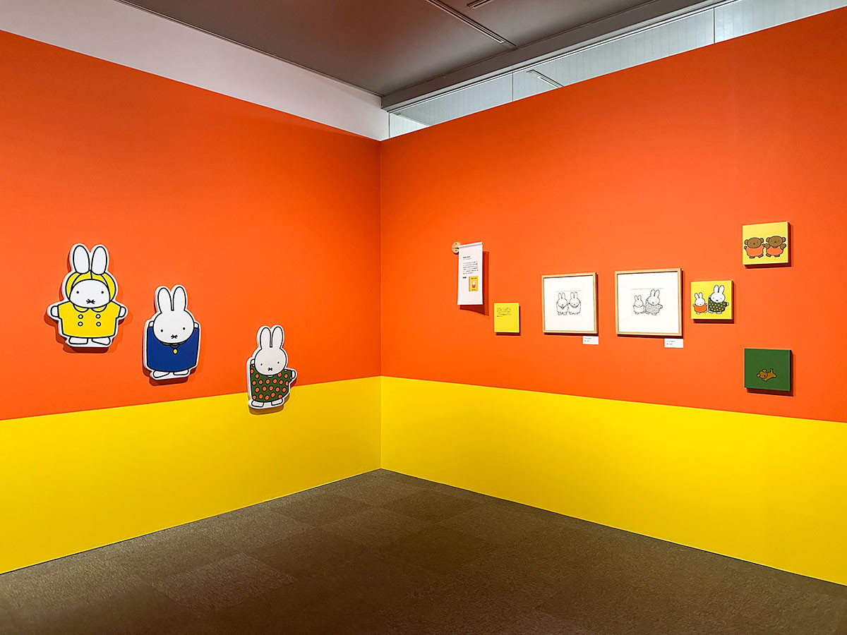 そごう美術館「誕生70周年記念 ミッフィー展」会場よりvoor alle kinderen（すべての子どもたちへ）