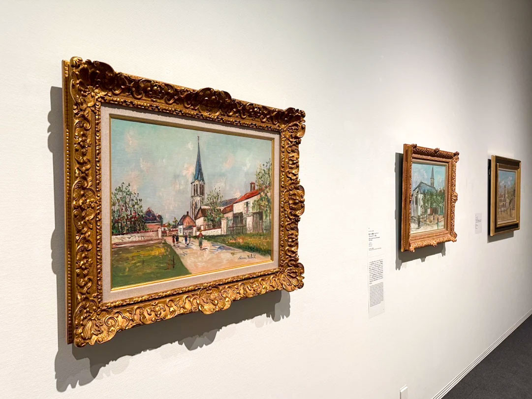 SOMPO美術館「モーリス・ユトリロ展」会場