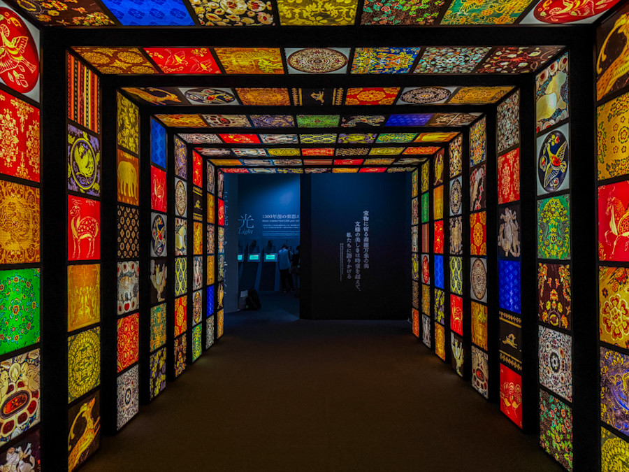 上野の森美術館「正倉院 THE SHOW－感じる。いま、ここにある奇跡－」会場