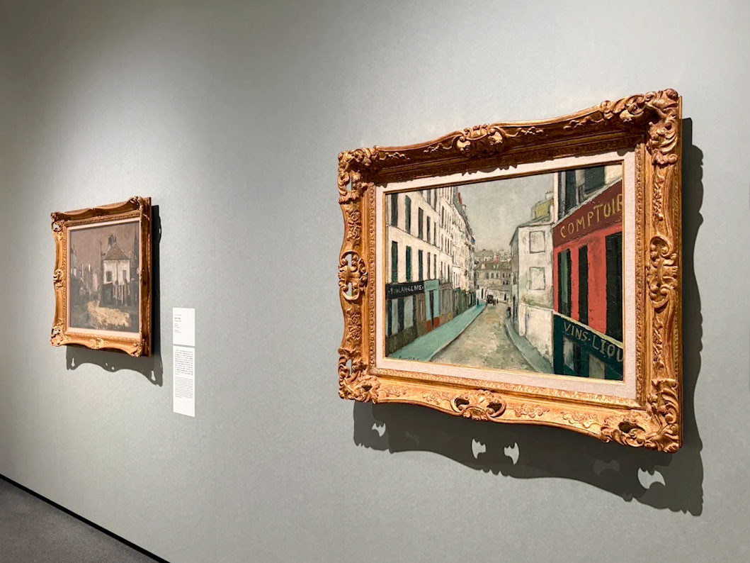 SOMPO美術館「モーリス・ユトリロ展」会場