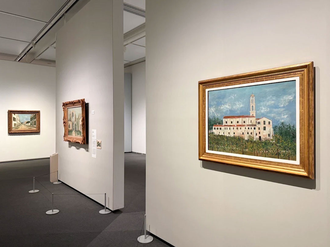 SOMPO美術館「モーリス・ユトリロ展」会場