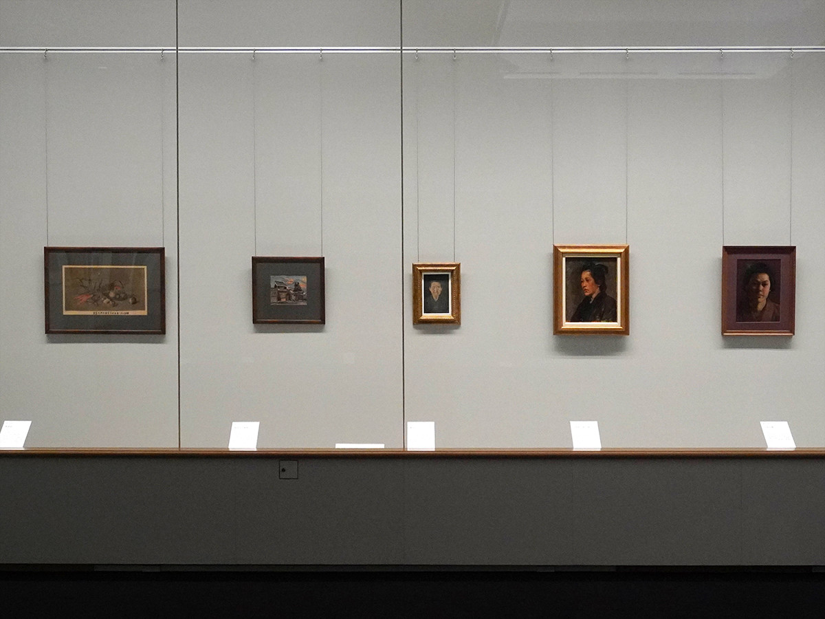 泉屋博古館「特別展　生誕151年からの鹿子木孟郎 －不倒の油画道－」会場