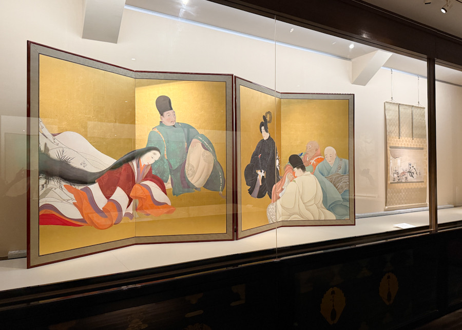 永青文庫<p>「永青文庫　近代日本画の粋―あの猫が帰って来る！―」会場