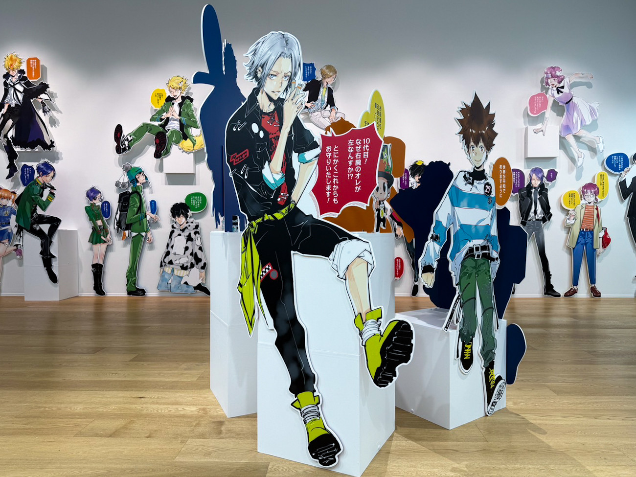 六本木ミュージアム「天野明展 The Characters -Encore!-」会場