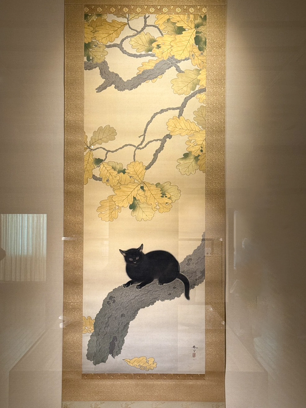 菱田春草「黒き猫」、修復を終えて永青文庫で公開 | ニュース