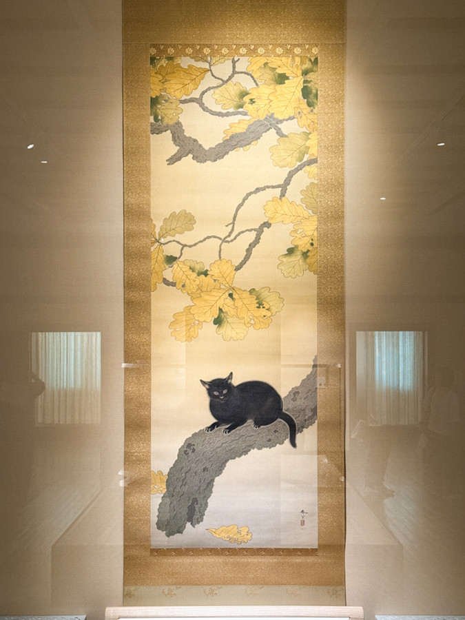 永青文庫<p>「永青文庫　近代日本画の粋―あの猫が帰って来る！―」会場