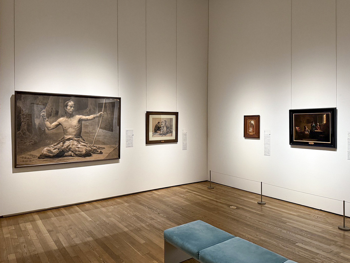 東京藝術大学大学美術館「藝大コレクション展2025 名品リミックス！」会場