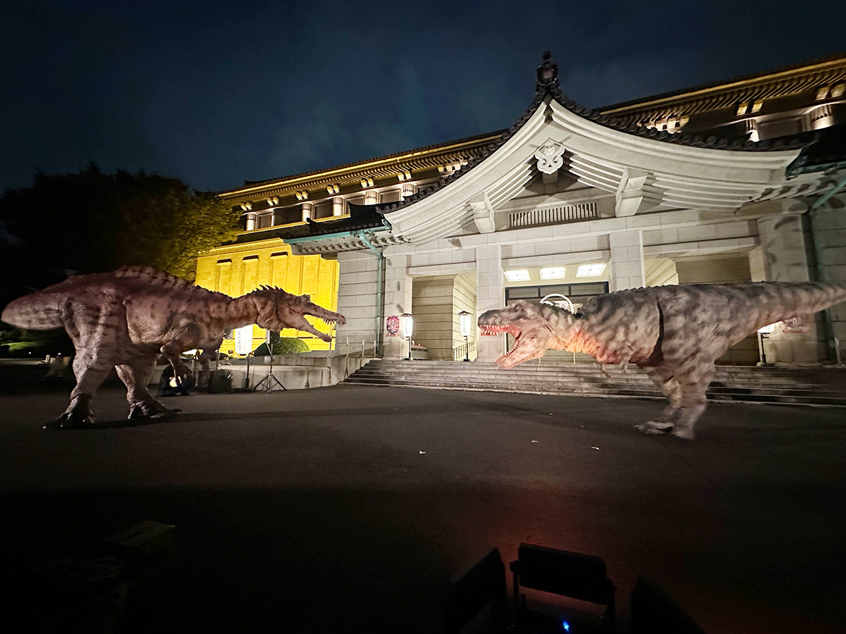 東京国立博物館「恐竜大夜行」 記者発表会