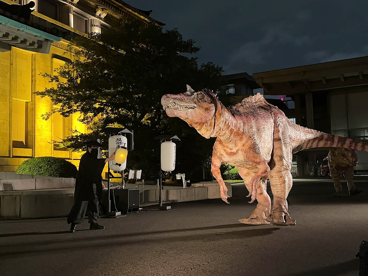 東京国立博物館「恐竜大夜行」 記者発表会