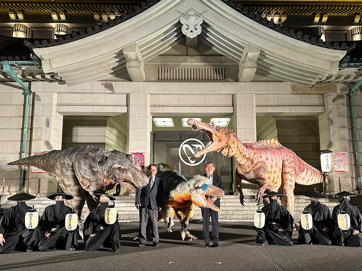 東京国立博物館「恐竜大夜行」 記者発表会
