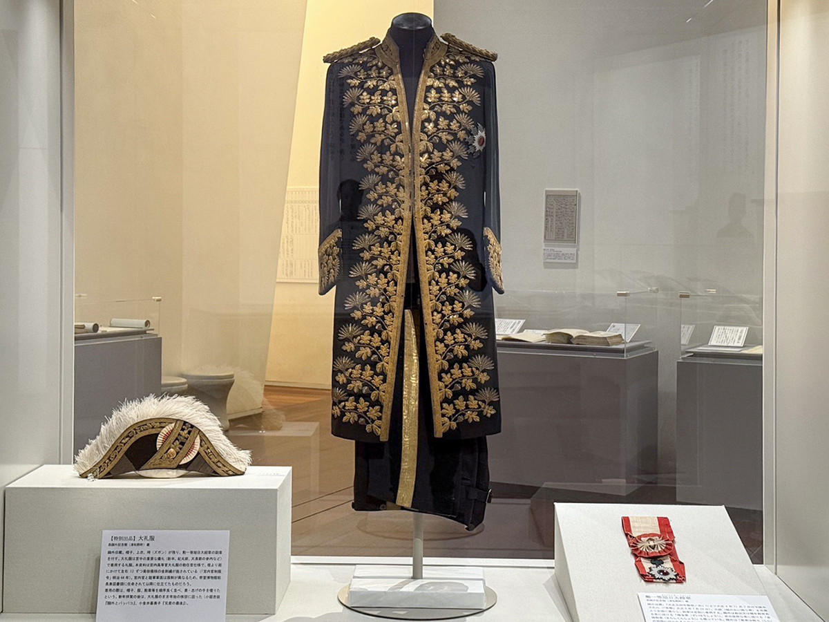 文京区立森鴎外記念館「鴎外、最後の4年間―帝室博物館総長兼図書頭・森林太郎」会場