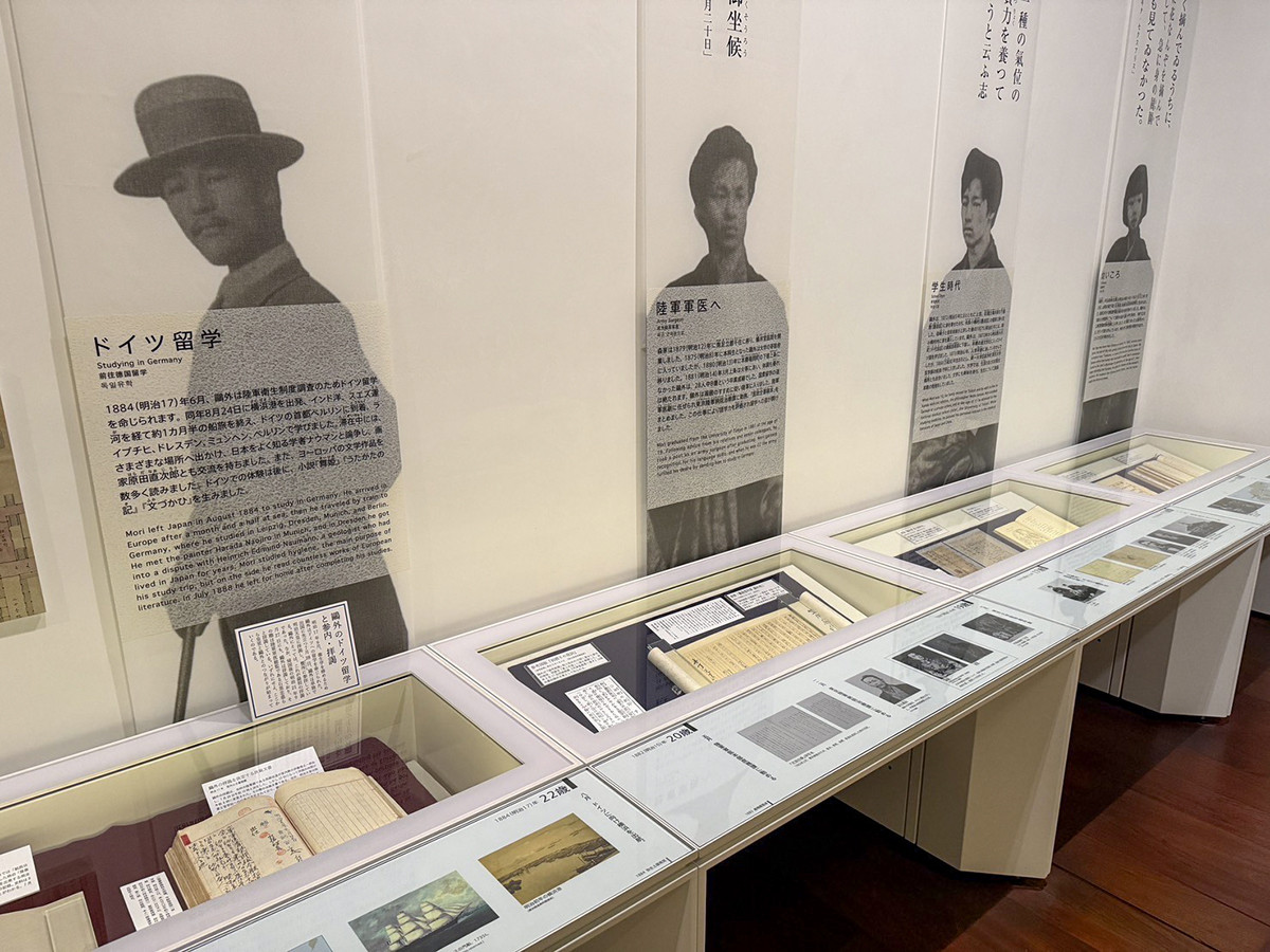 文京区立森鴎外記念館「鴎外、最後の4年間―帝室博物館総長兼図書頭・森林太郎」会場